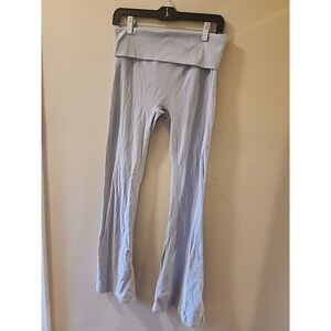 Ilus Reveal Fold Over Leggings Womens Medium Gray